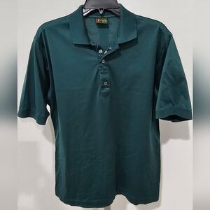 Bobby Jones Forest Green Golf Polo Shirt - Medium